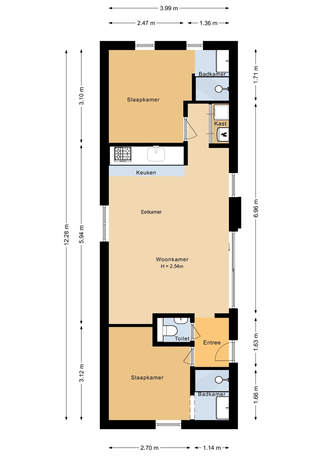 Foto 26 van Nieuwesluisweg 1-A1016