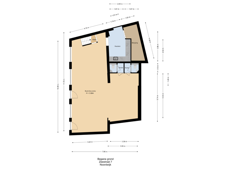 Begane grond Zeestraat 7
