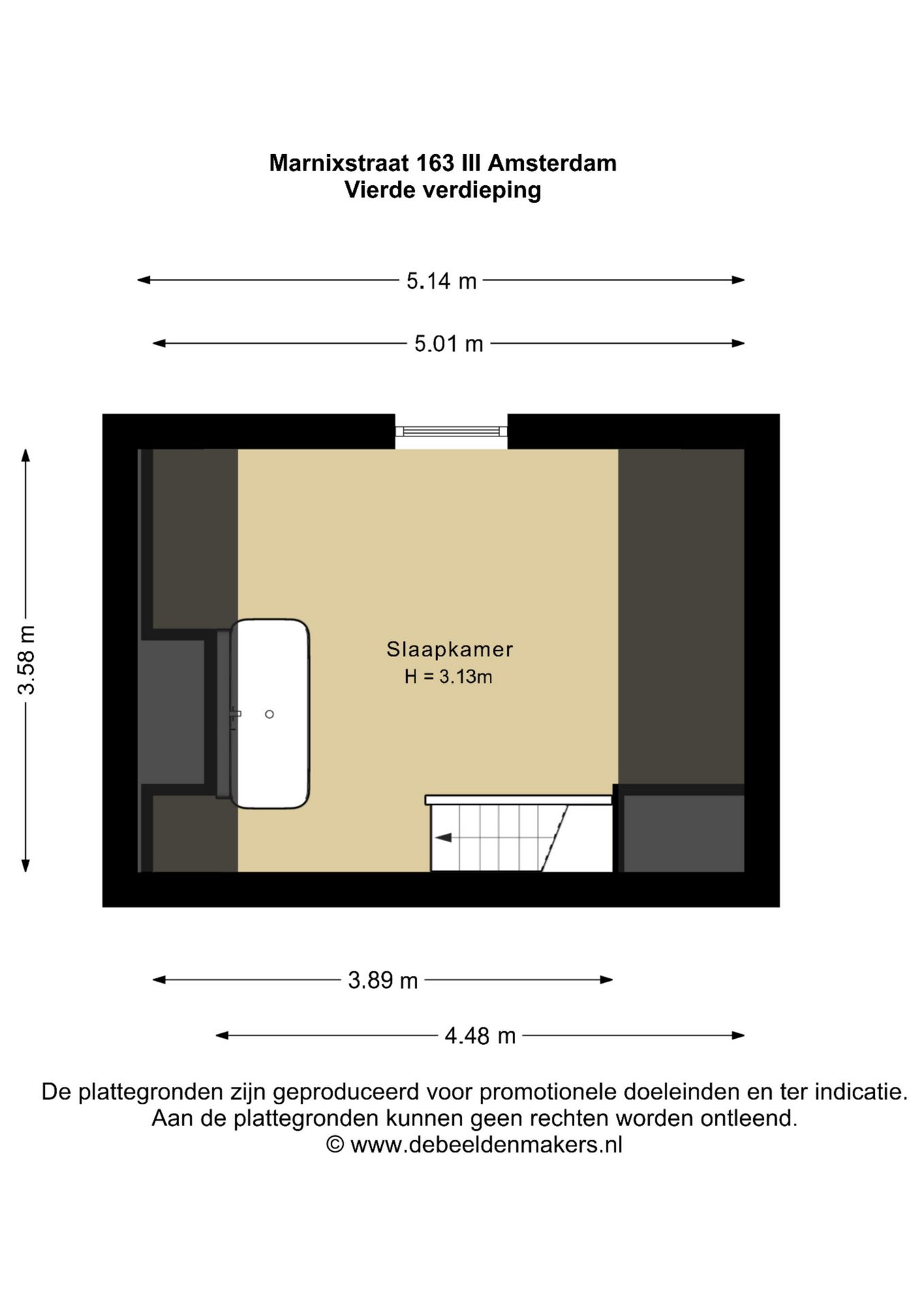 Photo 24 of Marnixstraat 166-3