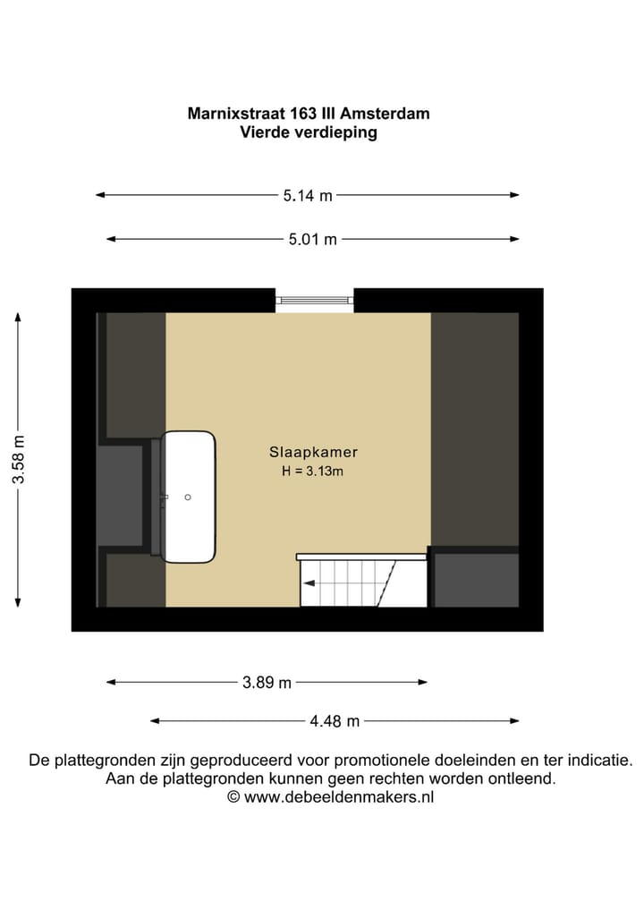Foto 24 van Marnixstraat 166-3