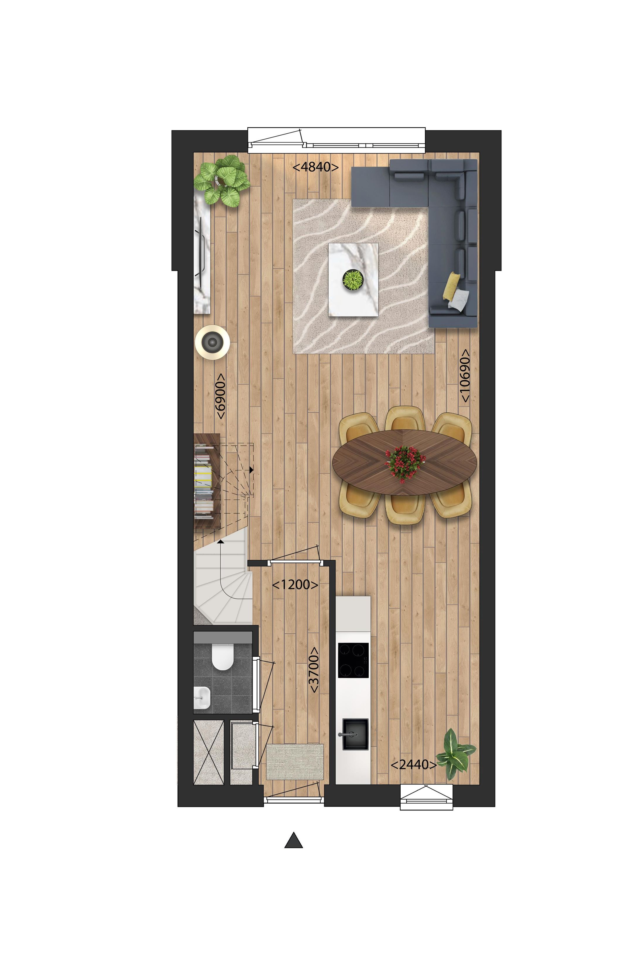 Foto 9 van Parkbuurt fase 1B - Rijwoning (Bouwnr. 30)