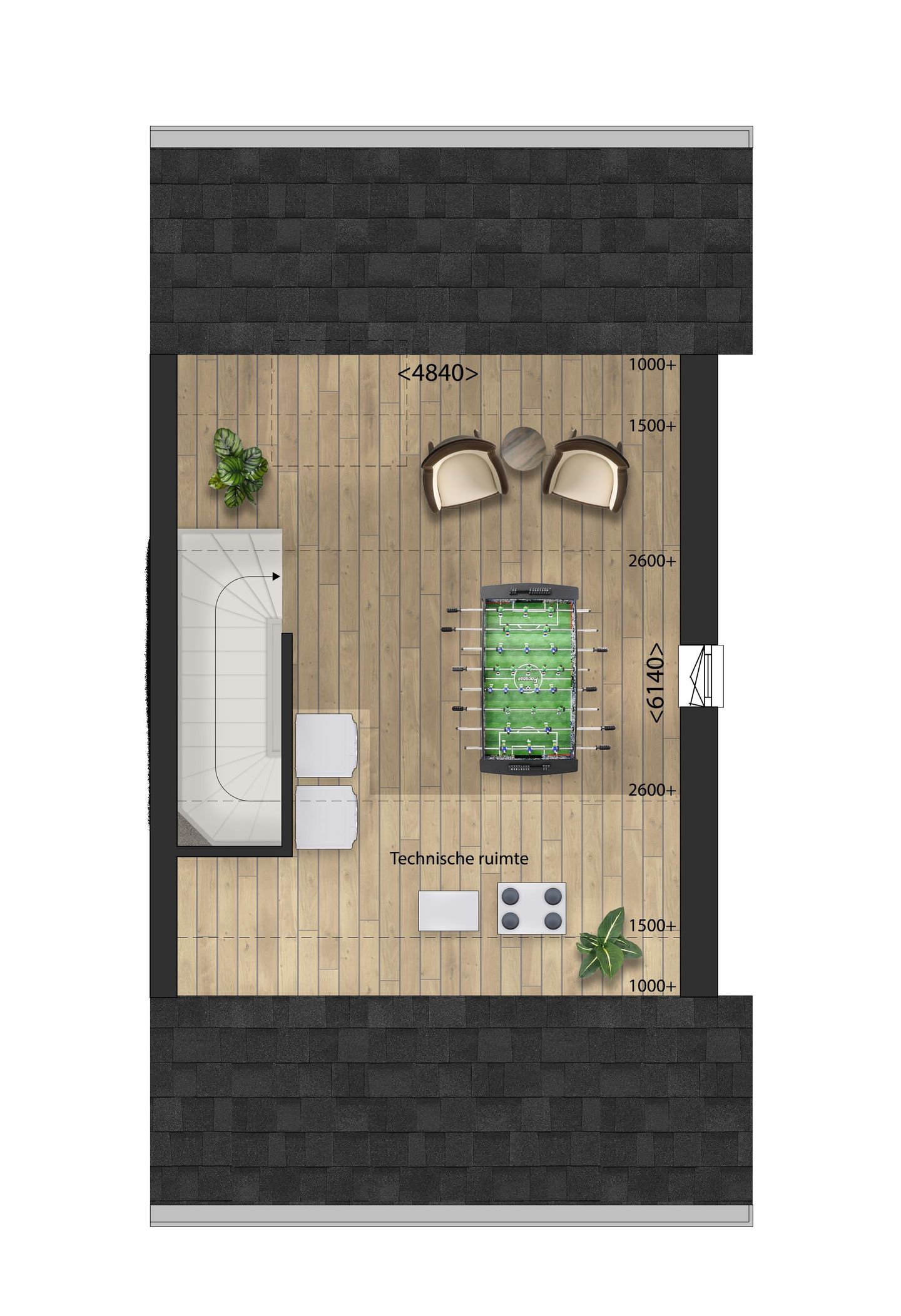 Foto 10 van Parkbuurt fase 1B - Rijwoning (Bouwnr. 47)