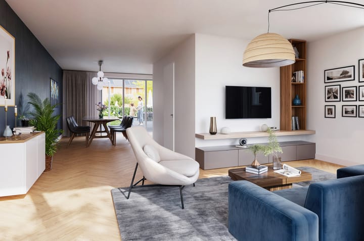 Foto 2 van Parkbuurt fase 1B - Twee-onder-een-kapwonin (Bouwnr. 35)