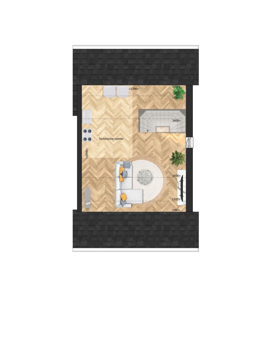 Foto 11 van Parkbuurt fase 1B - Twee-onder-een-kapwonin (Bouwnr. 37)