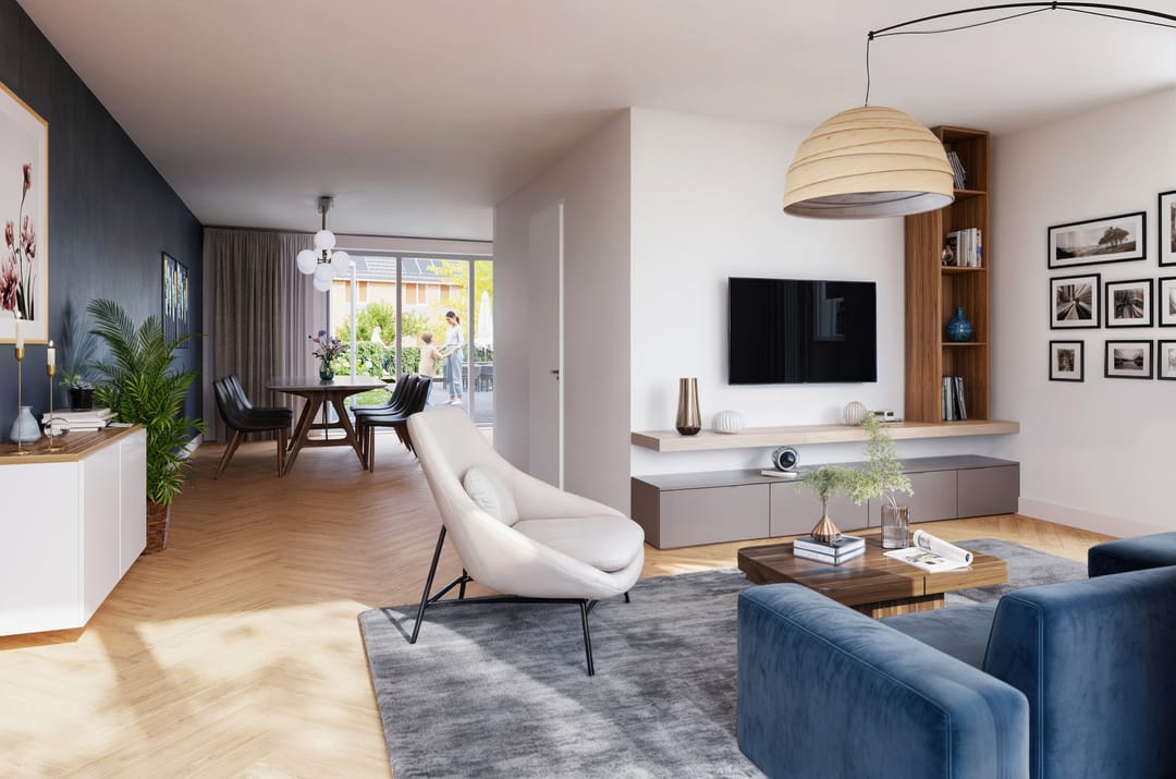 Foto 2 van Parkbuurt fase 1B - Twee-onder-een-kapwonin (Bouwnr. 36)