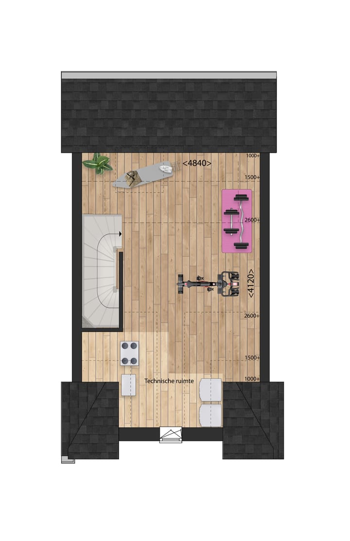 Foto 10 van Parkbuurt fase 1B - Rijwoning (Bouwnr. 50)