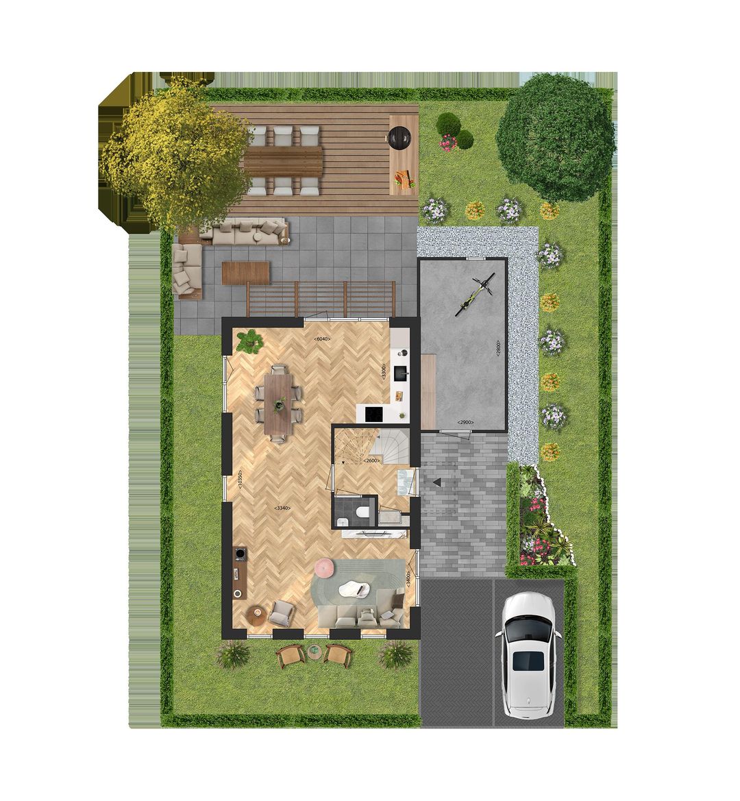 Foto 11 van Parkbuurt fase 1B - Vrijstaande woningen (Bouwnr. 32)