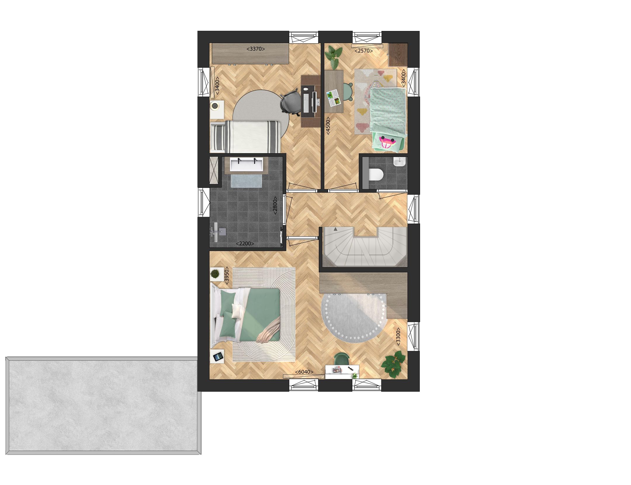 Foto 9 van Parkbuurt fase 1B - Vrijstaande woningen (Bouwnr. 42)