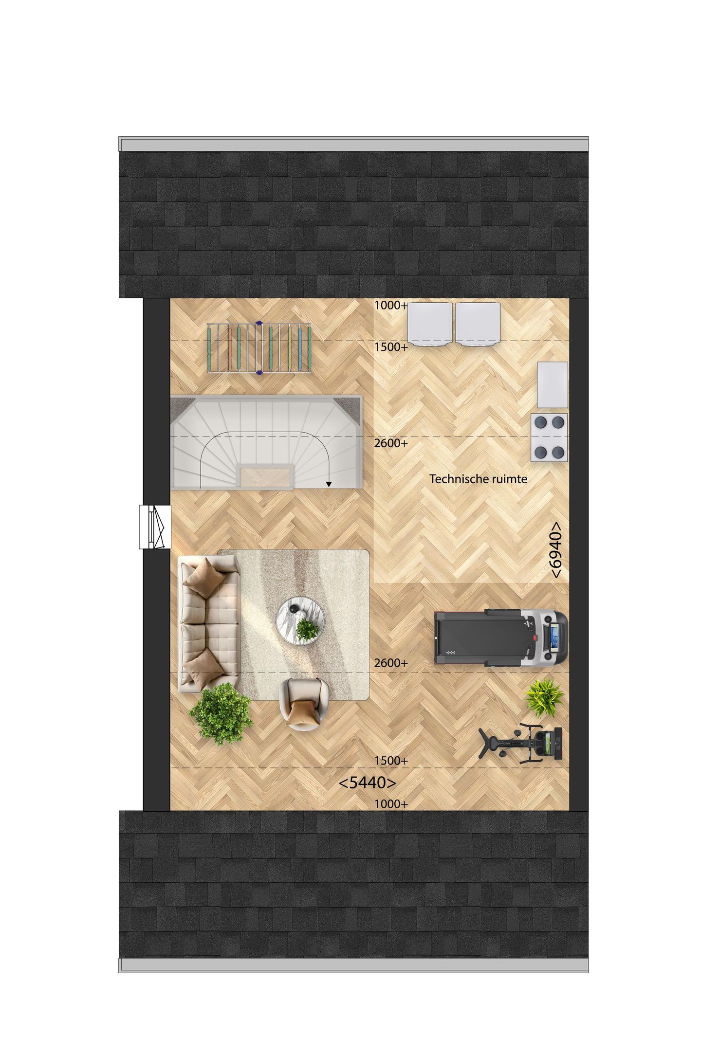 Foto 10 van Parkbuurt fase 1B - Twee-onder-een-kapwonin (Bouwnr. 41)