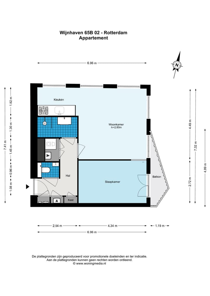 Foto 34 van Wijnhaven 65-B02