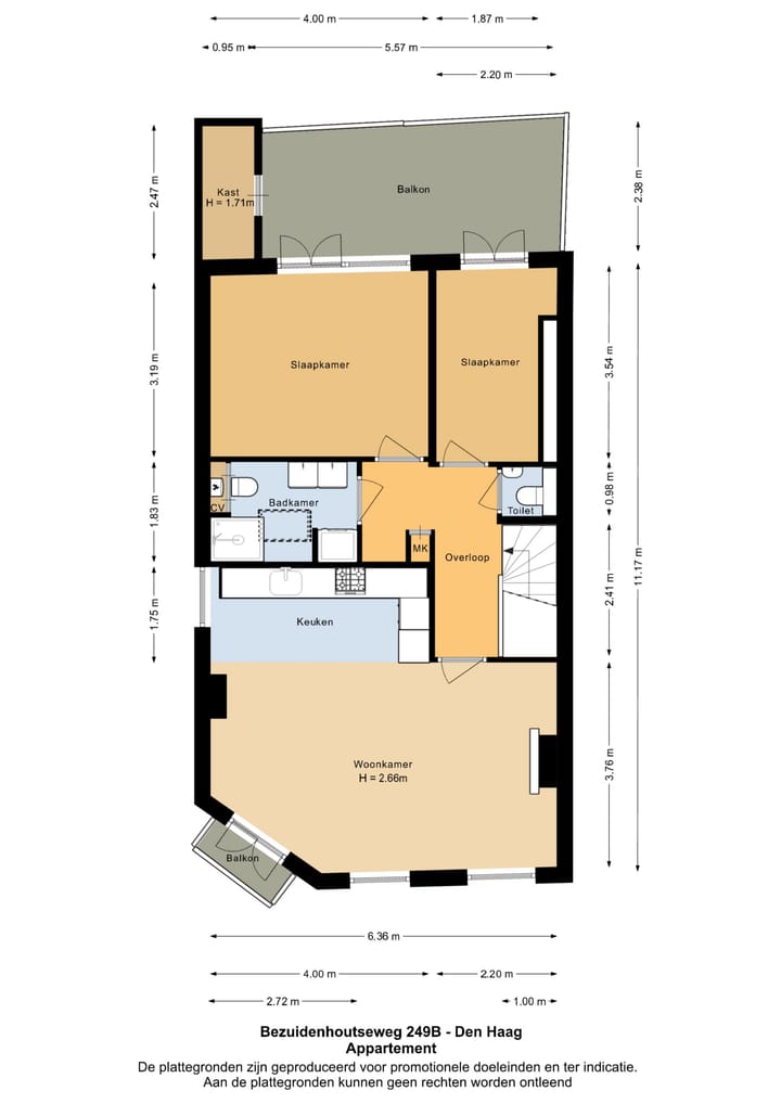 Foto 30 van Bezuidenhoutseweg 249-B