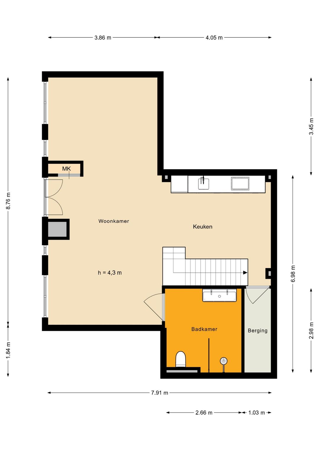 Foto 2 van Bastionstraat 13