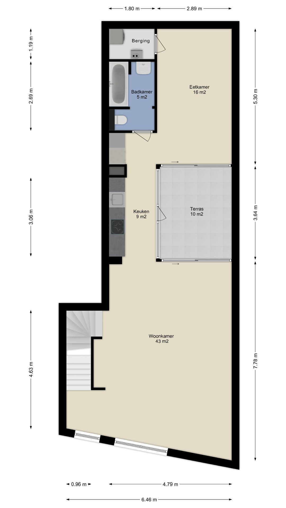 Foto 26 van Pruimboomsteeg 13