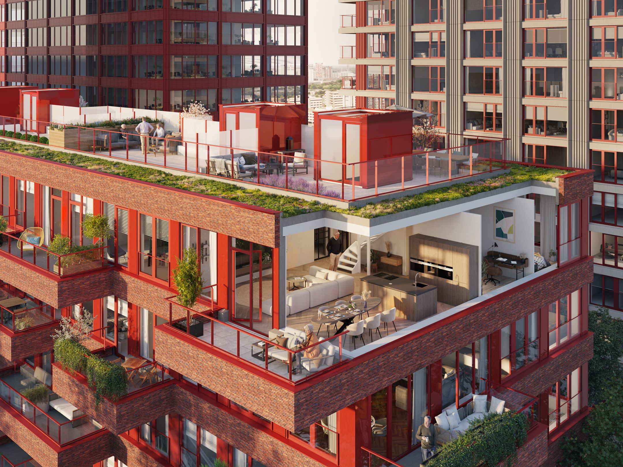 Photo 3 of 18 | Glow | 4-kamer app | Lightyards (Bouwnr. 18)