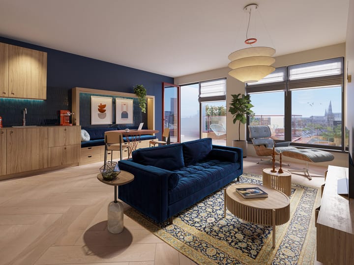 Photo 7 of 17 | Flare | 2-kamer app | Lightyards (Bouwnr. 17)