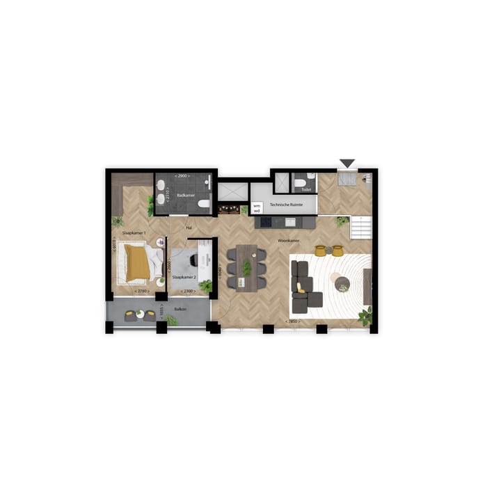 Foto 6 van 2 | Koopst | Pulse | 3kmrapp | Lightyards (Bouwnr. 2)