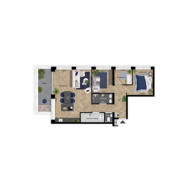 Foto 6 van 15 | Koopst | Flash | 4kmrapp | Lightyards (Bouwnr. 15)