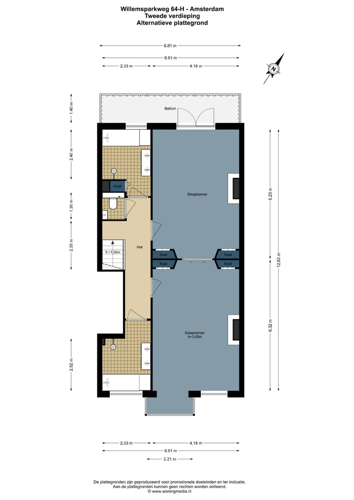 Foto 36 van Willemsparkweg 64-H