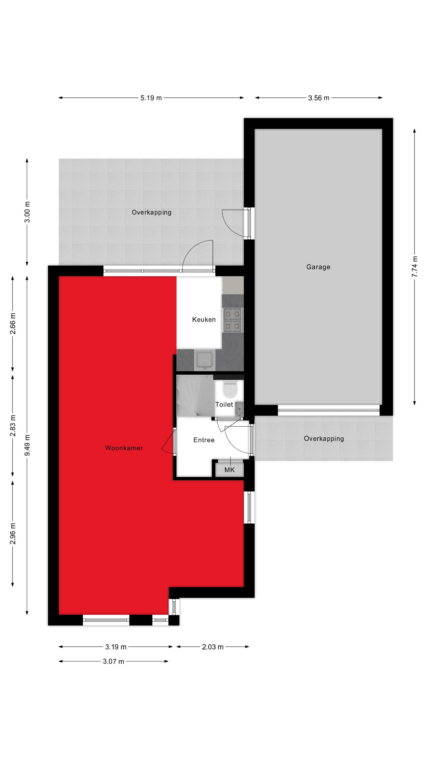 Foto 25 van Voltastraat 2-A