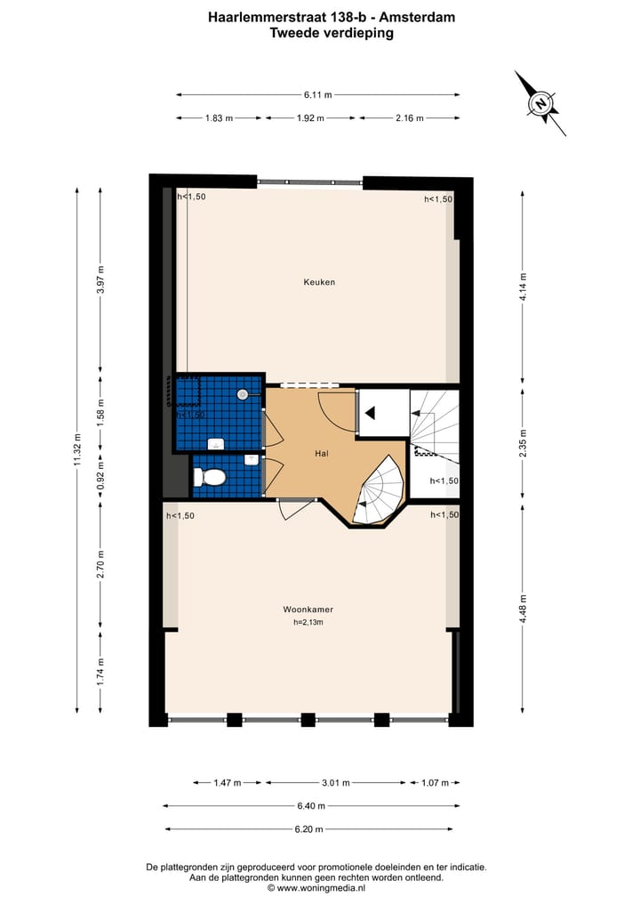 Foto 36 van Haarlemmerstraat 138-B