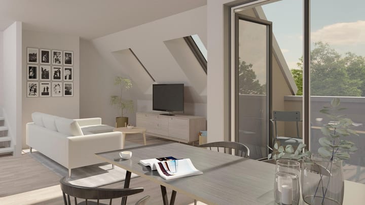 Foto 6 van Type F Maisonnette (Bouwnr. 13A)