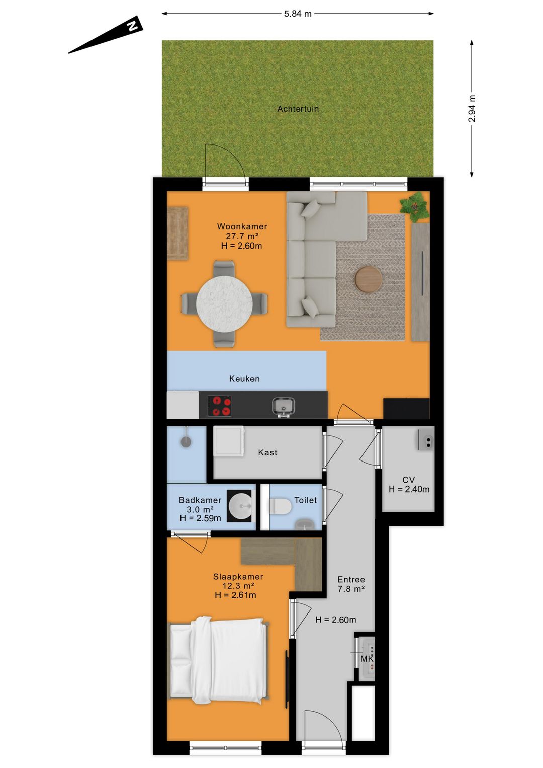 Foto 28 van Leonard Roggeveenstraat 32