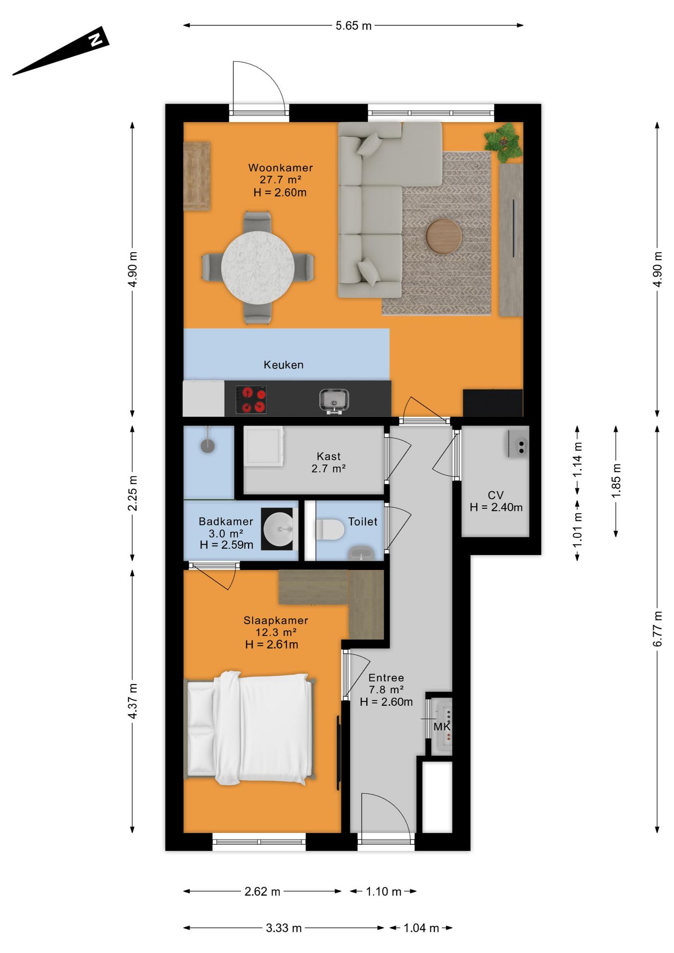 Foto 29 van Leonard Roggeveenstraat 32