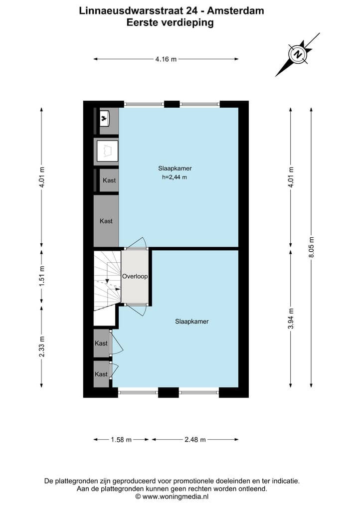 Foto 25 van Linnaeusdwarsstraat 24