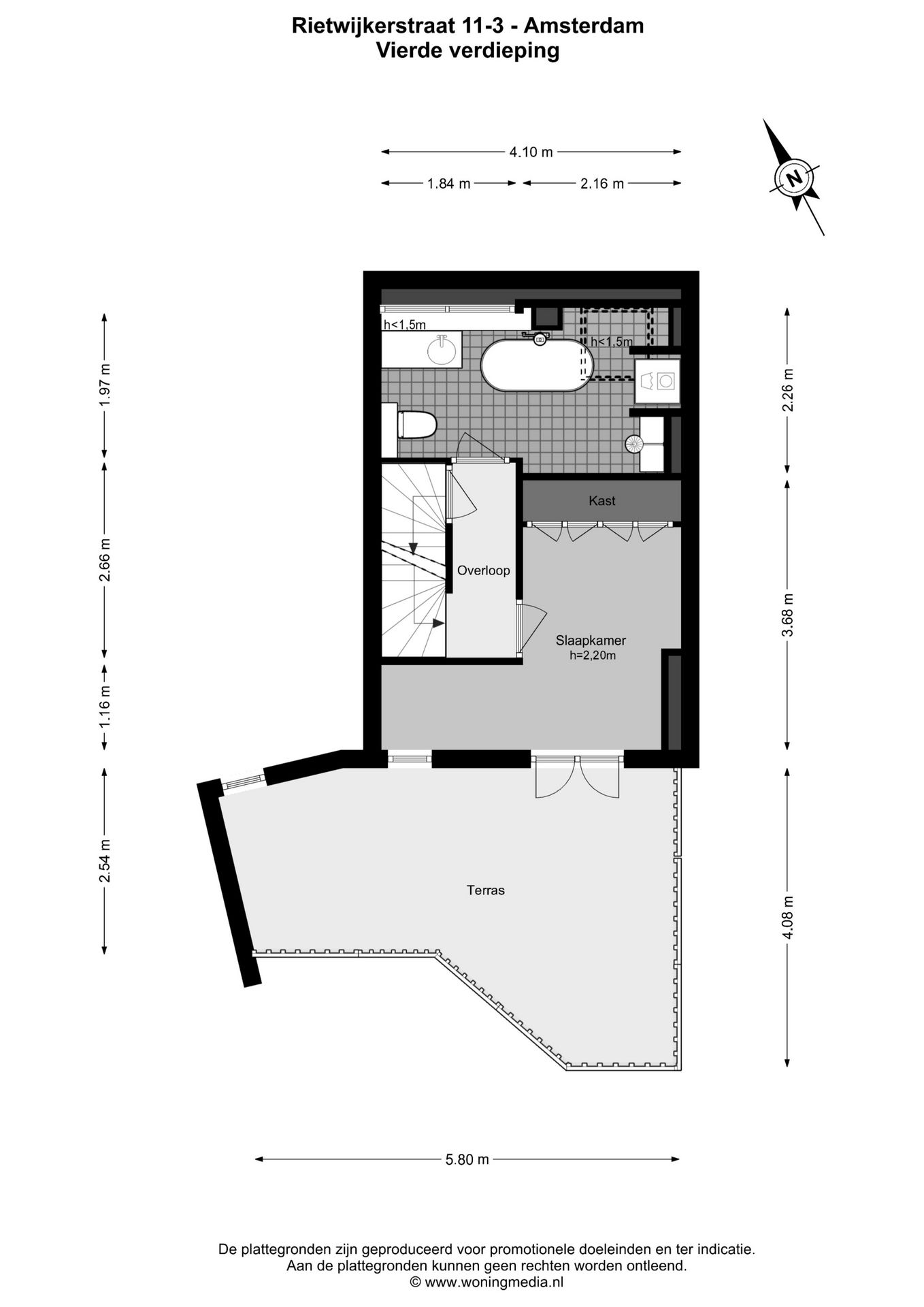 Foto 39 van Rietwijkerstraat 11-3