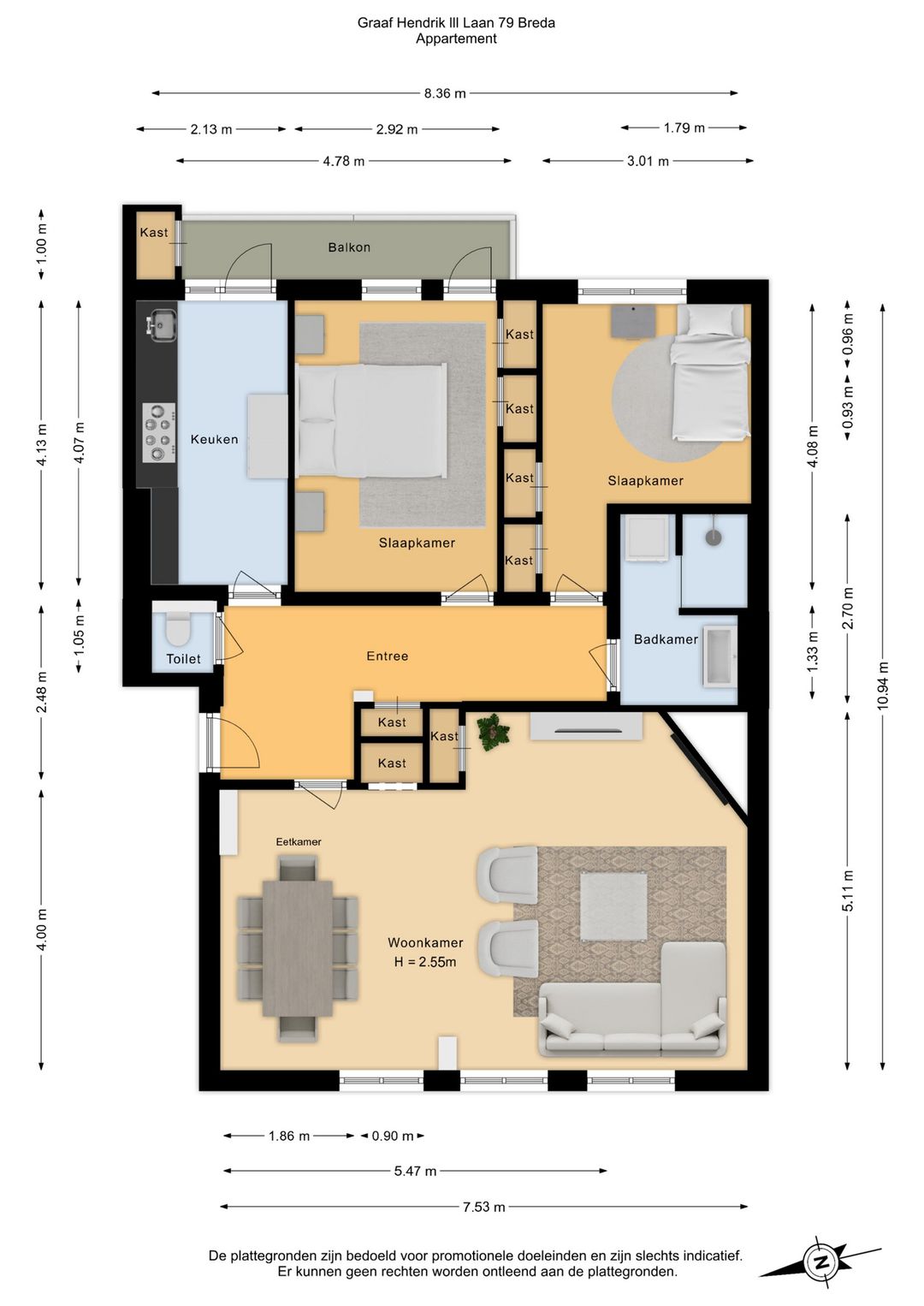 Foto 28 van Graaf Hendrik III laan 79-C