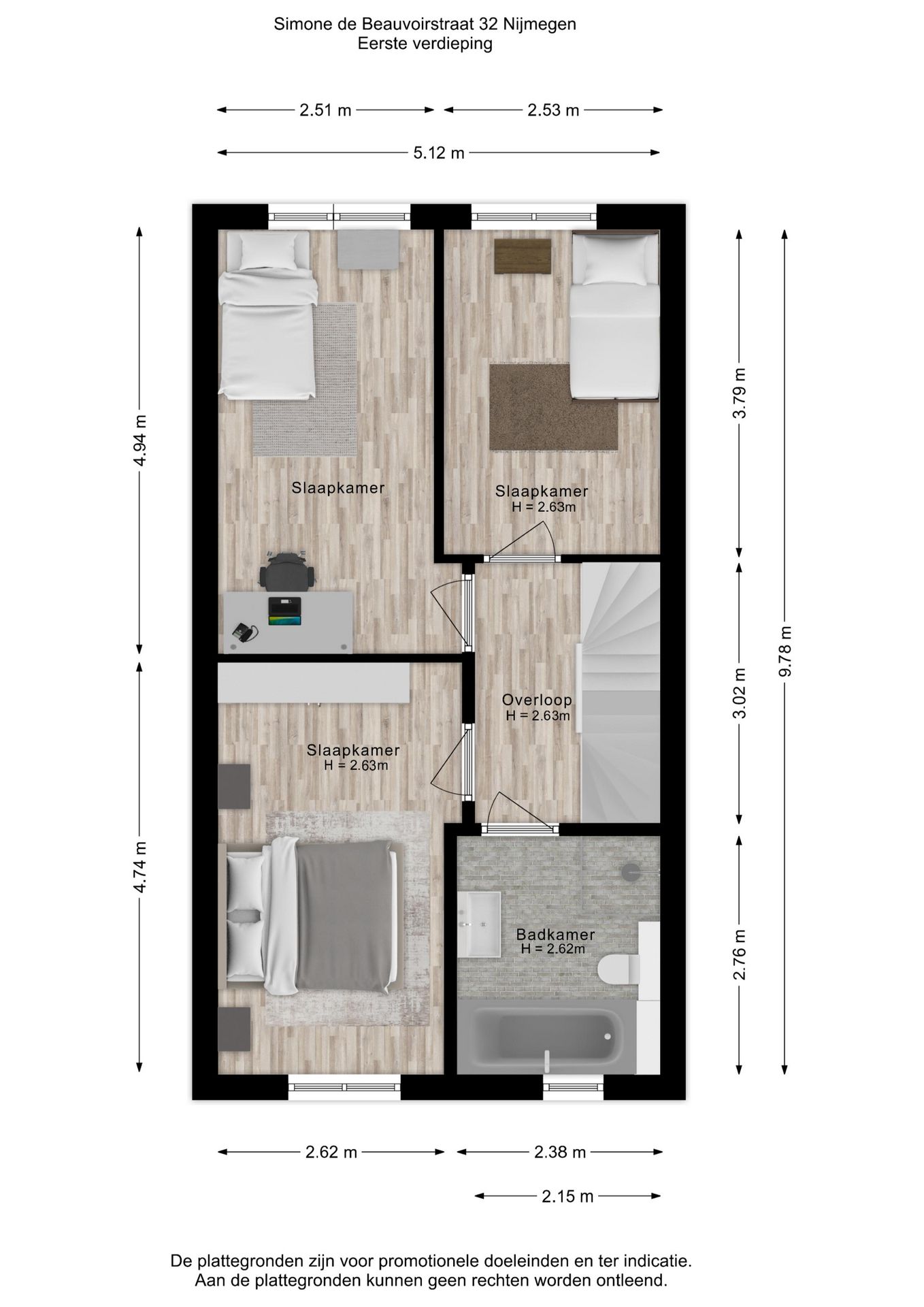 Foto 44 van Simone de Beauvoirstraat 32