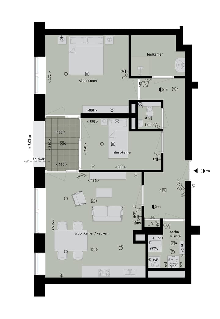 Photo 7 of Appartement (Bouwnr. 3.3)