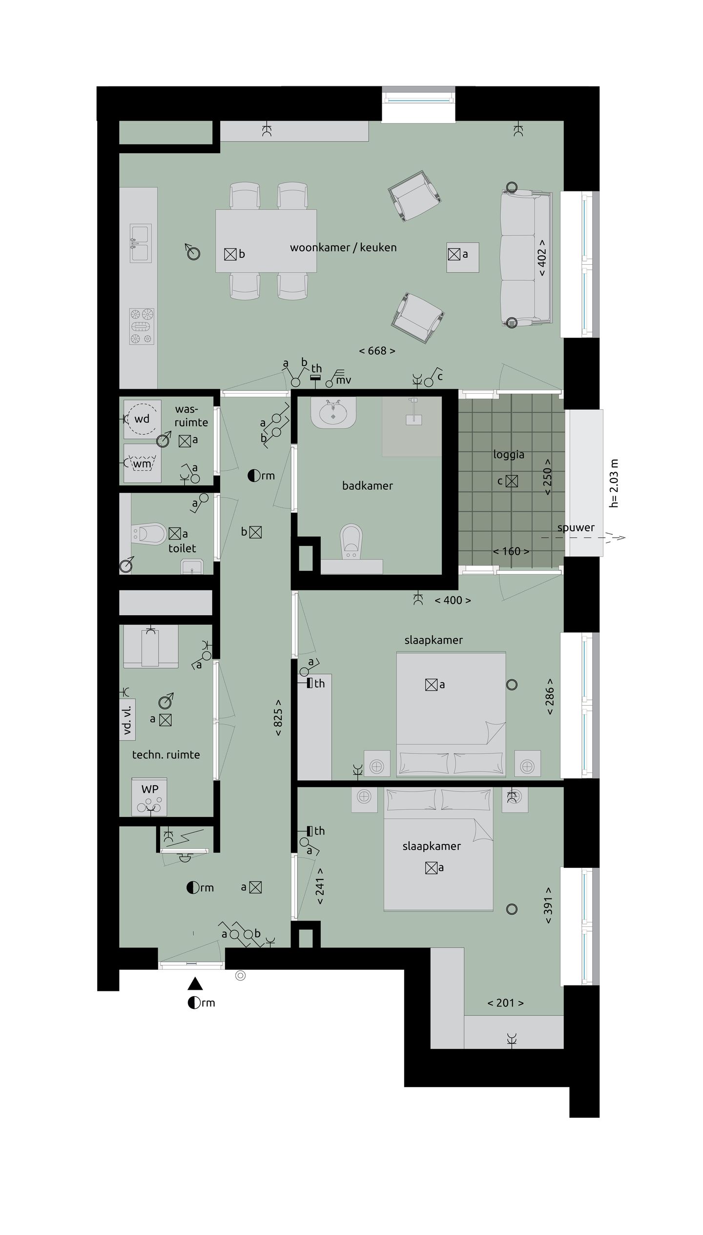 Foto 5 van Appartement (Bouwnr. 3.1)