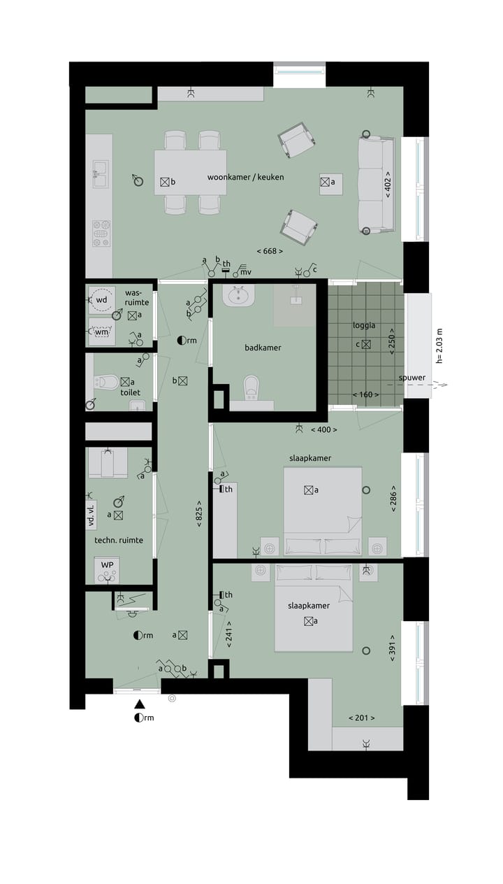 Foto 5 van Appartement (Bouwnr. 3.1)