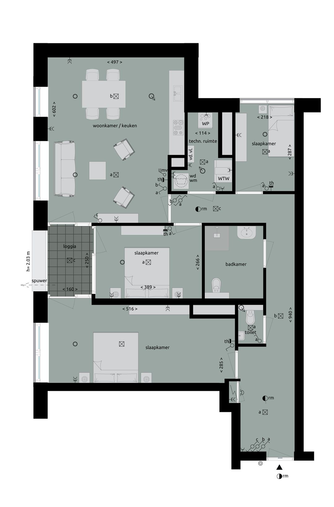 Foto 7 van Appartement (Bouwnr. 3.2)