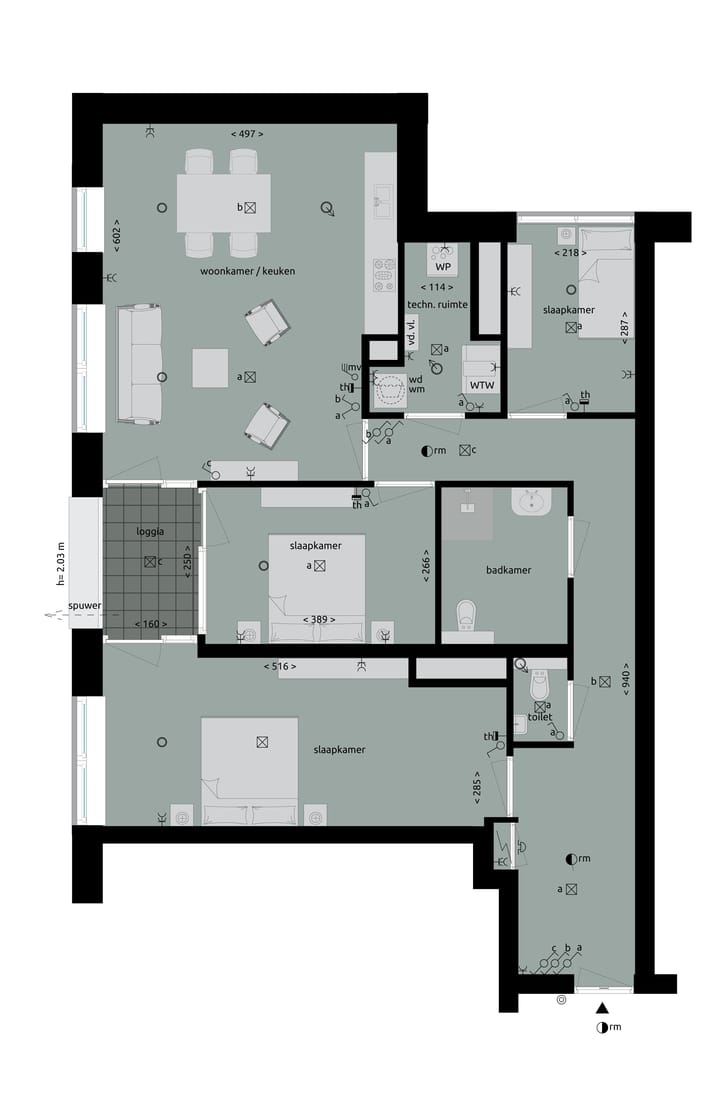 Foto 7 van Appartement (Bouwnr. 3.2)