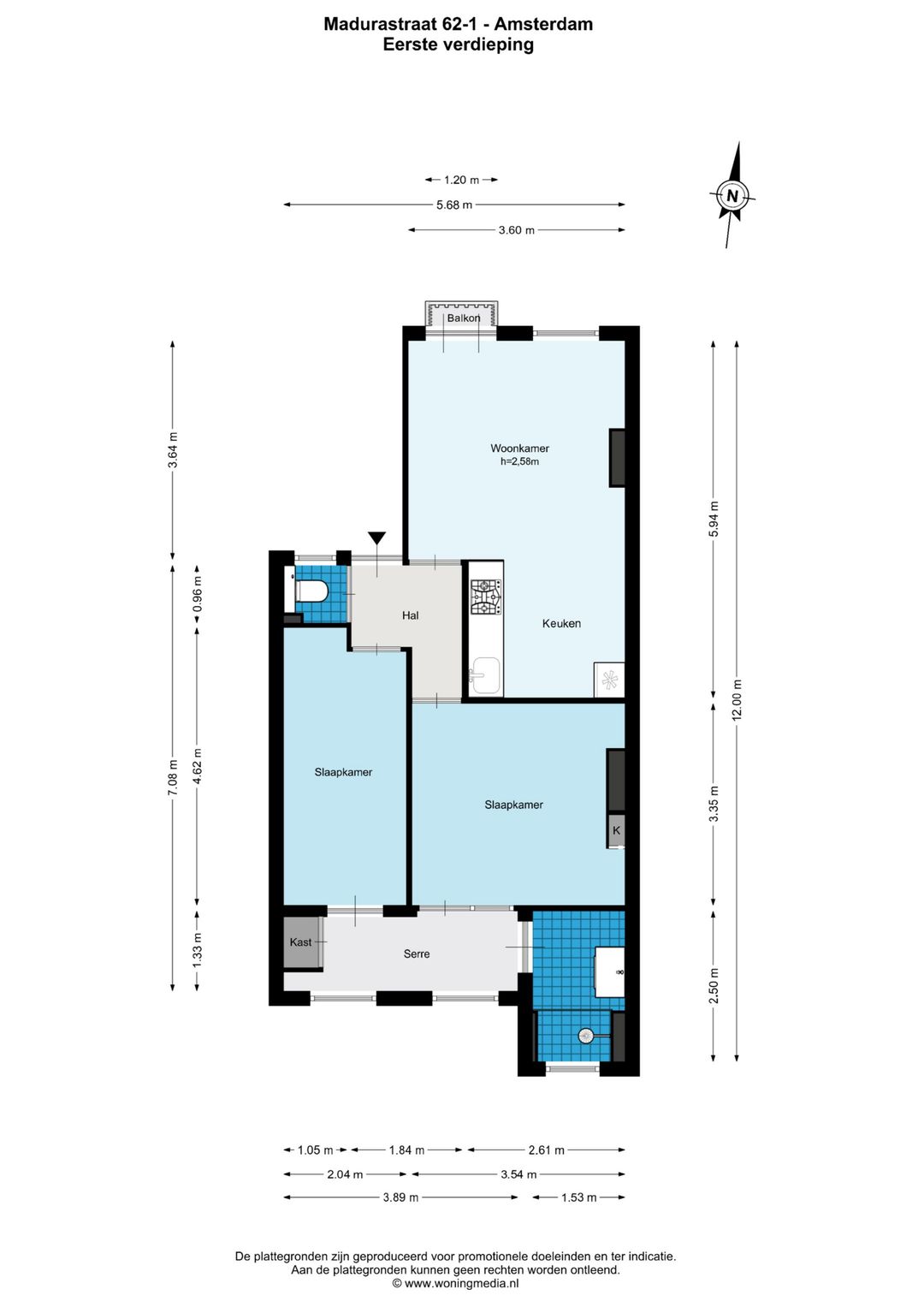 Foto 26 van Madurastraat 62-1