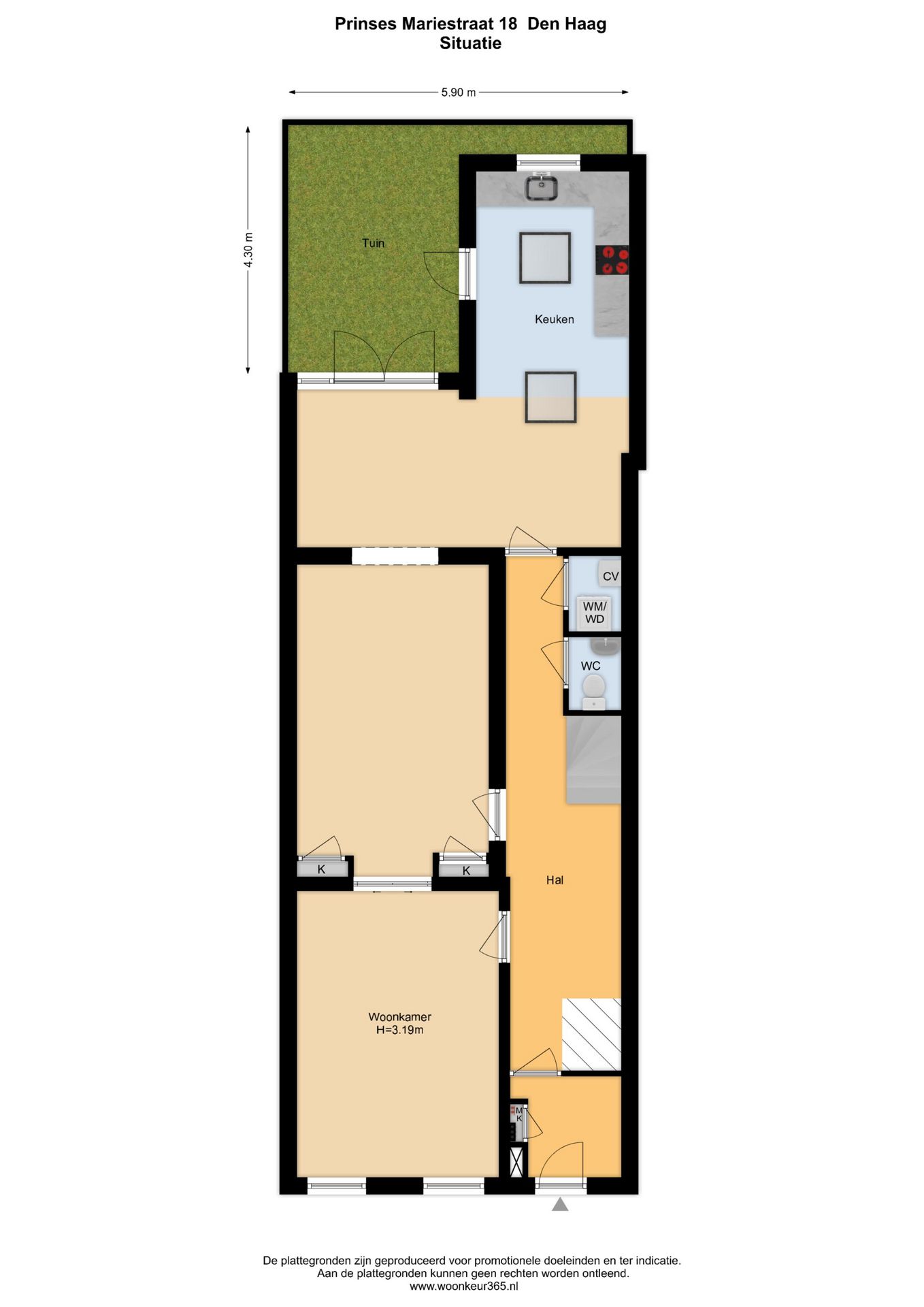 Foto 33 van Prinses Mariestraat 18