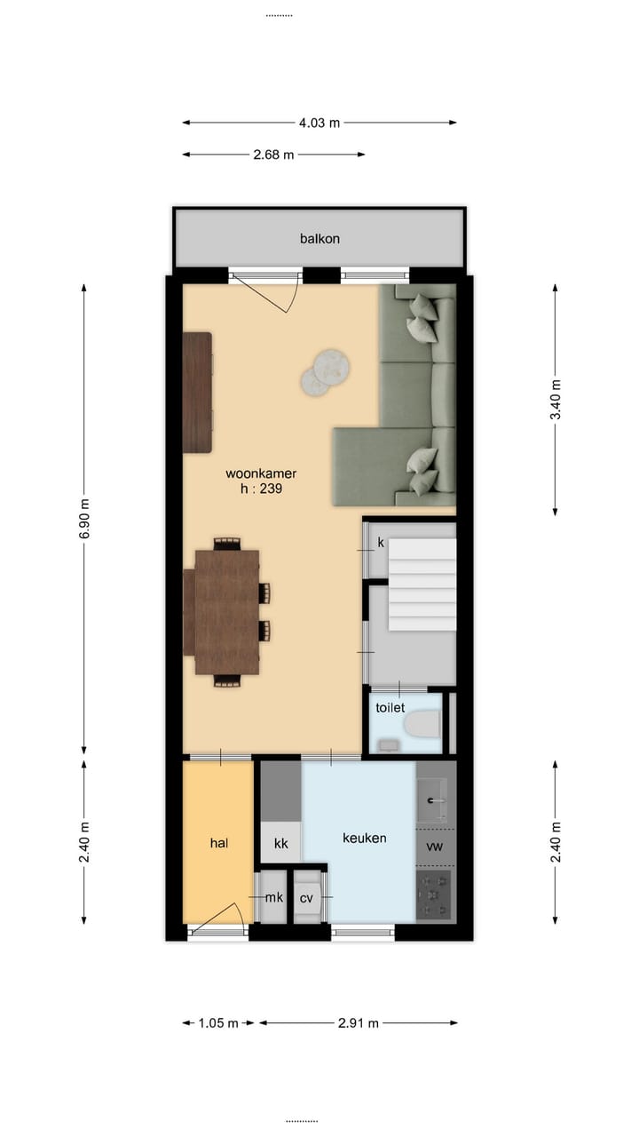 Foto 30 van Molenstraat 31-B