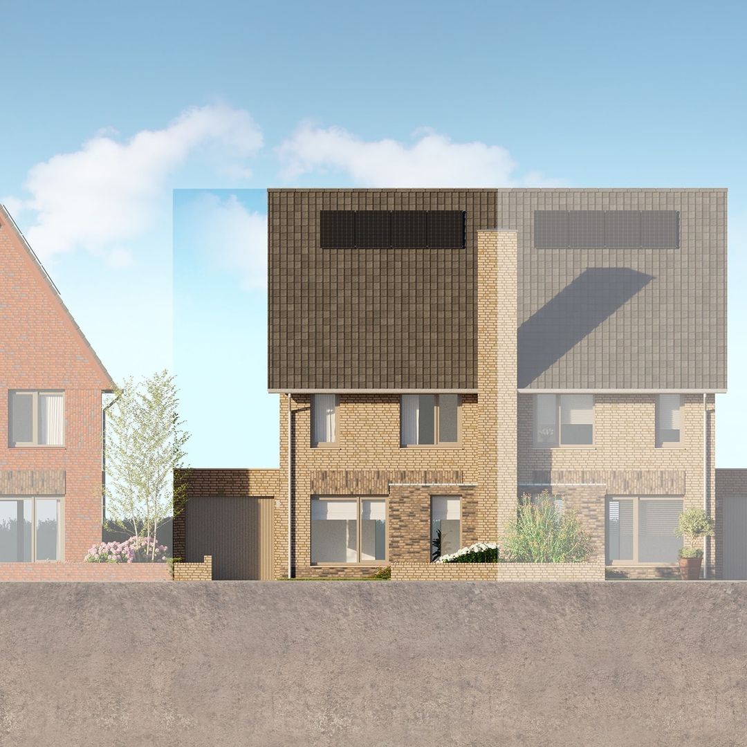 Foto 1 van Twee-onder-een-kapwoning (Bouwnr. 10)