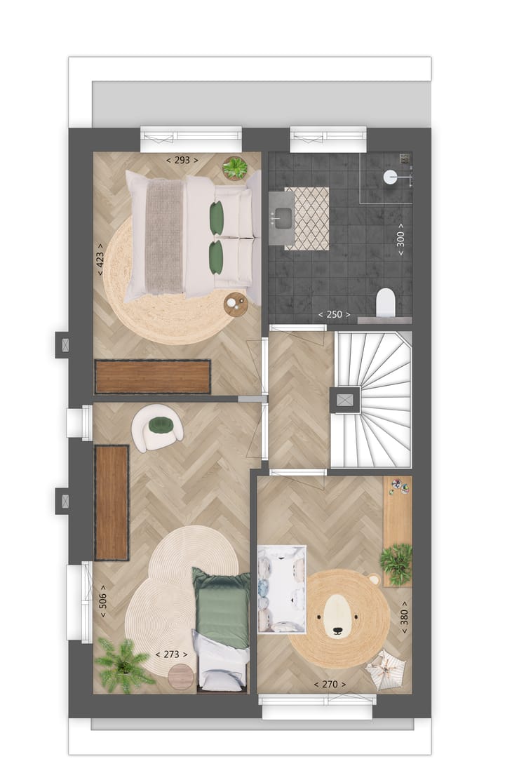 Photo 3 of Twee-onder-een-kapwoning (Bouwnr. 32)