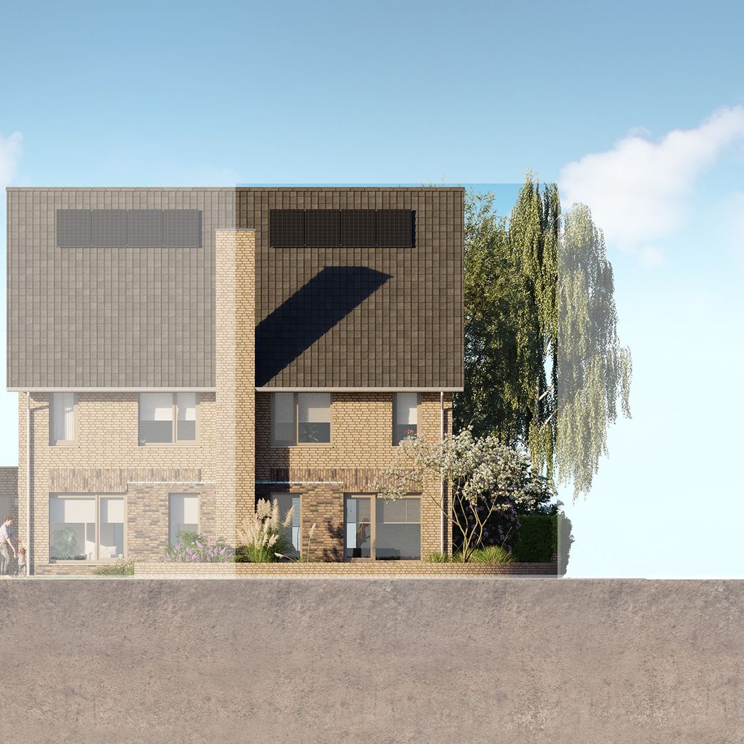 Foto 2 van Twee-onder-een-kapwoning (Bouwnr. 17)