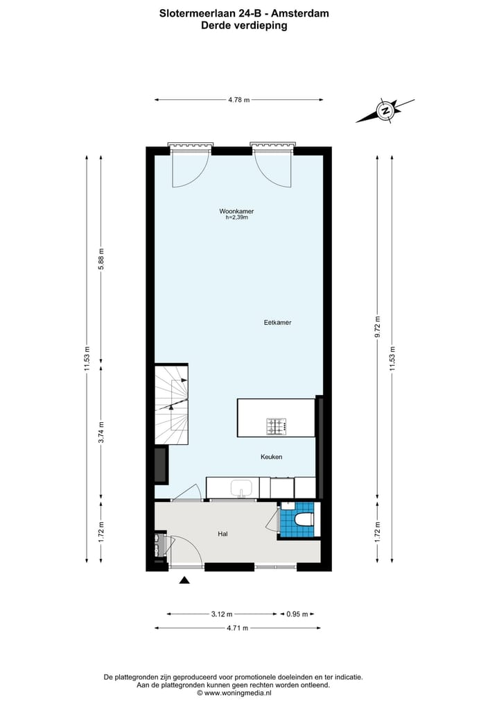Foto 28 van Slotermeerlaan 24-B