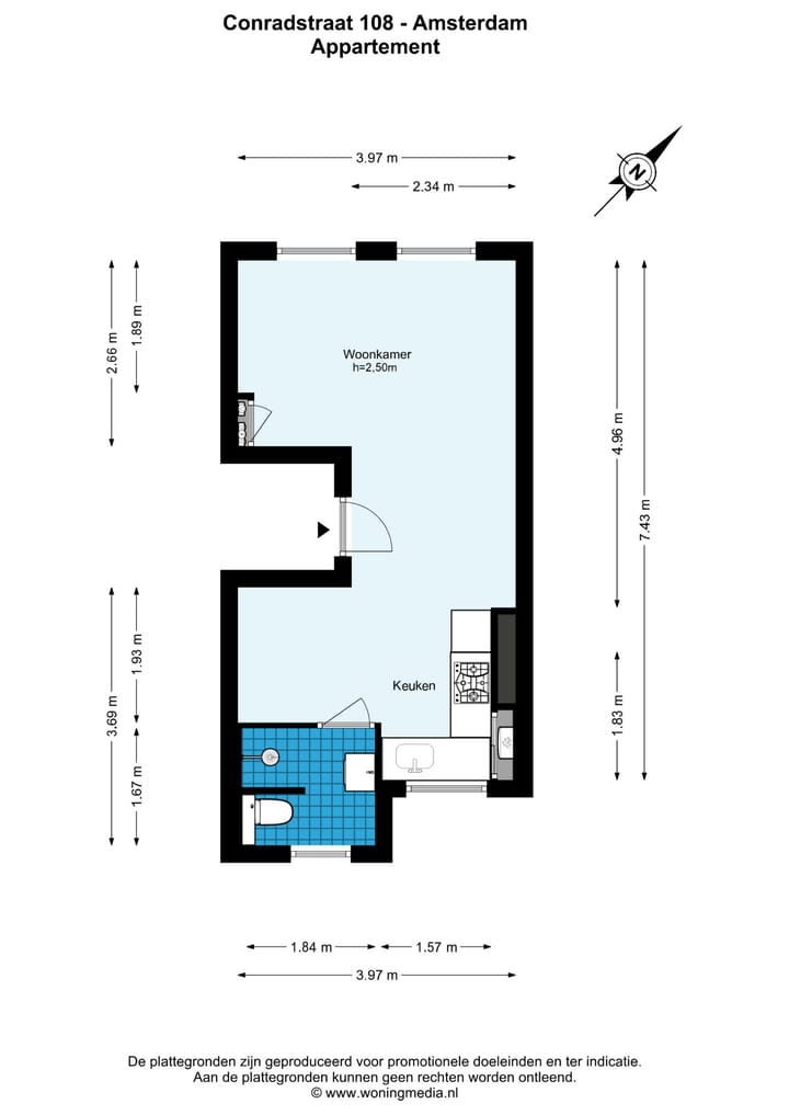 Foto 17 van Conradstraat 108-2