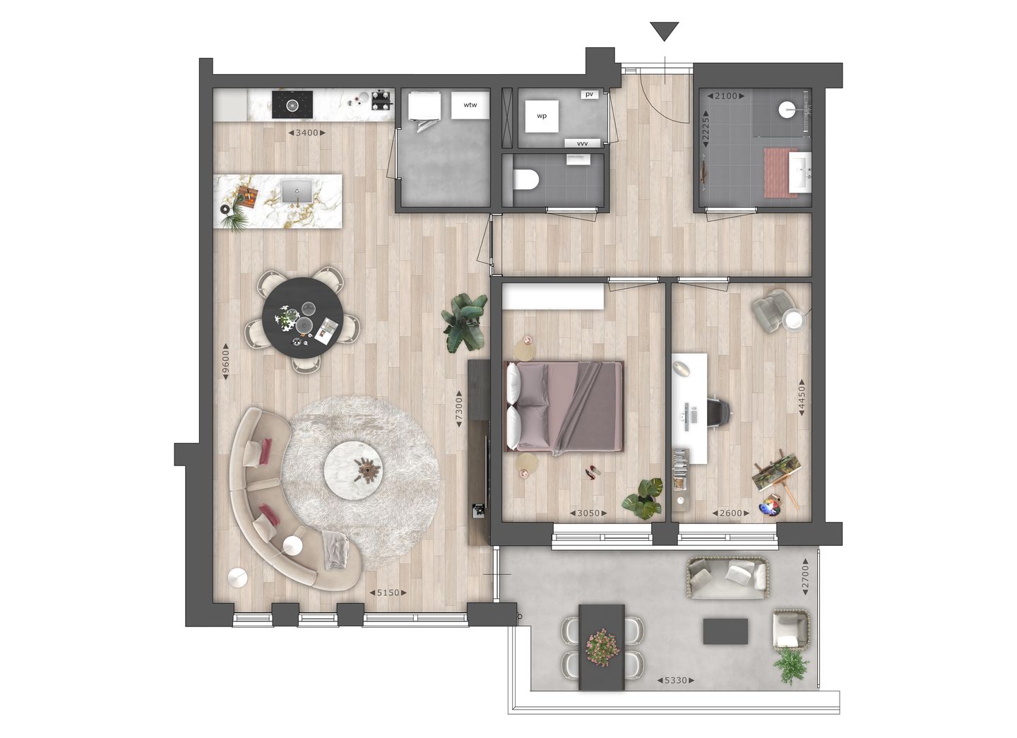 Foto 5 van Type 2 (Bouwnr. A1.2)