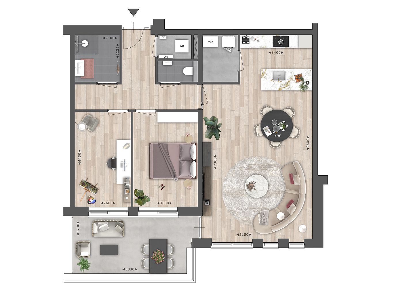 Foto 5 van Type 2 (Bouwnr. A2.3)