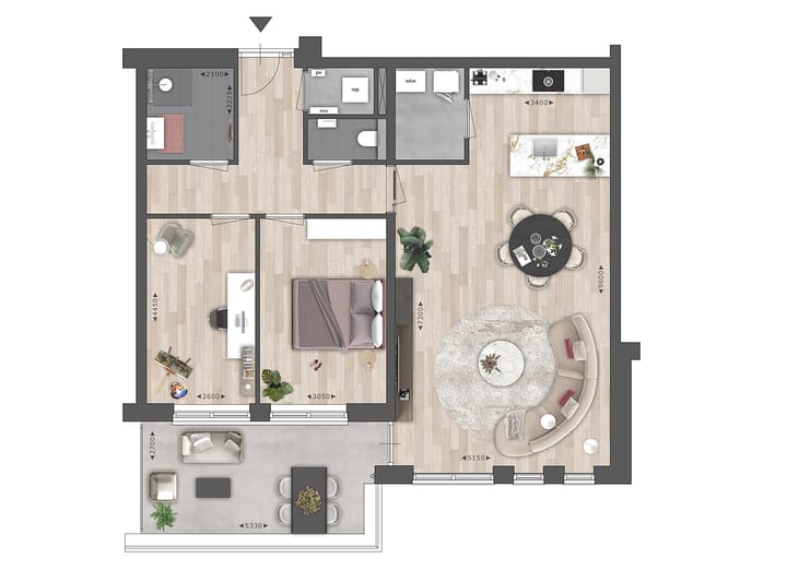 Photo 5 of Type 2 (Bouwnr. B1.3)