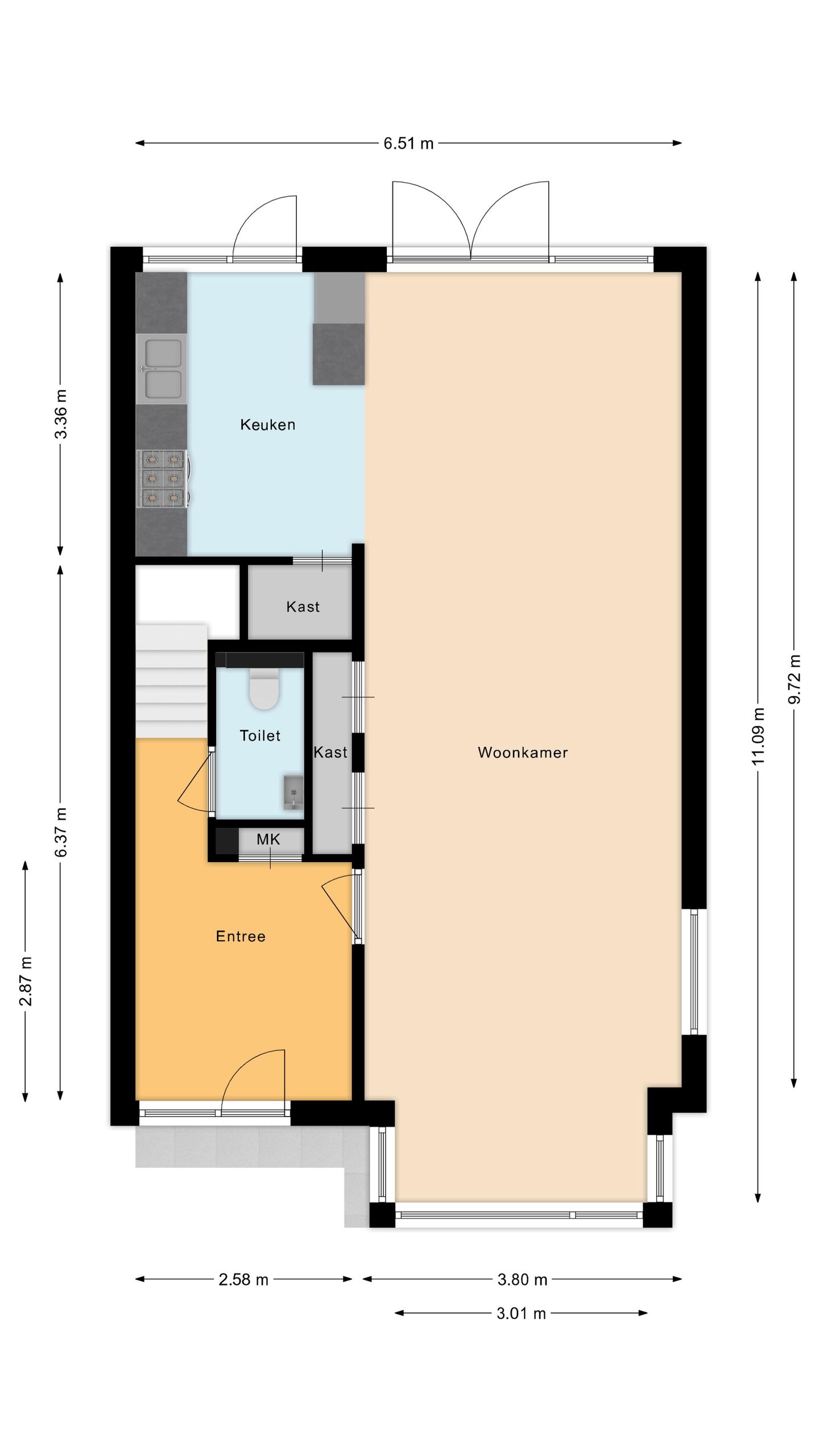 Foto 55 van Camphuijsenstraat 17