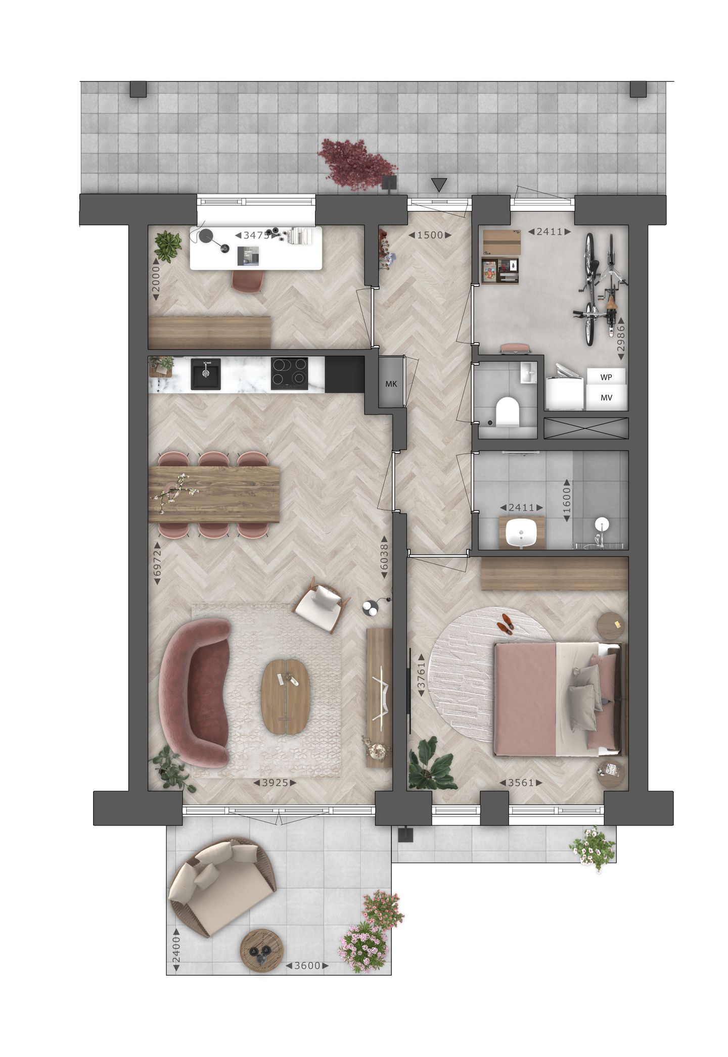 Foto 5 van D (Bouwnr. 5)