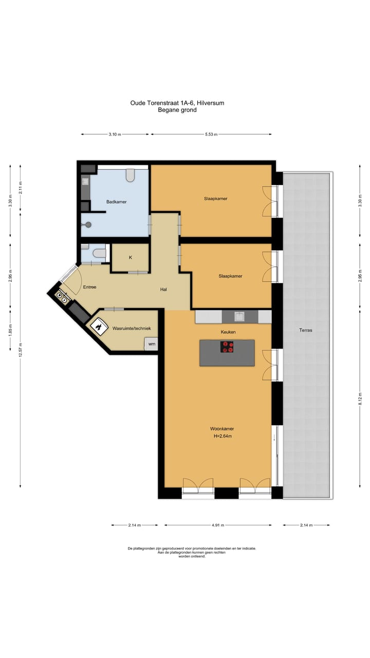 Foto 40 van Oude Torenstraat 1-A6